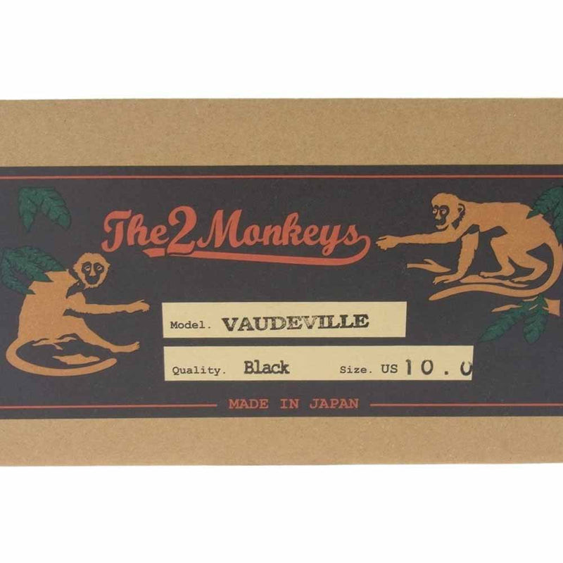 JELADO ジェラード The 2 Monkeys ザ トゥーモンキーズ vaudeville ヴォードビル ワーク ブーツ ブラック系 US10【新古品】【未使用】【中古】