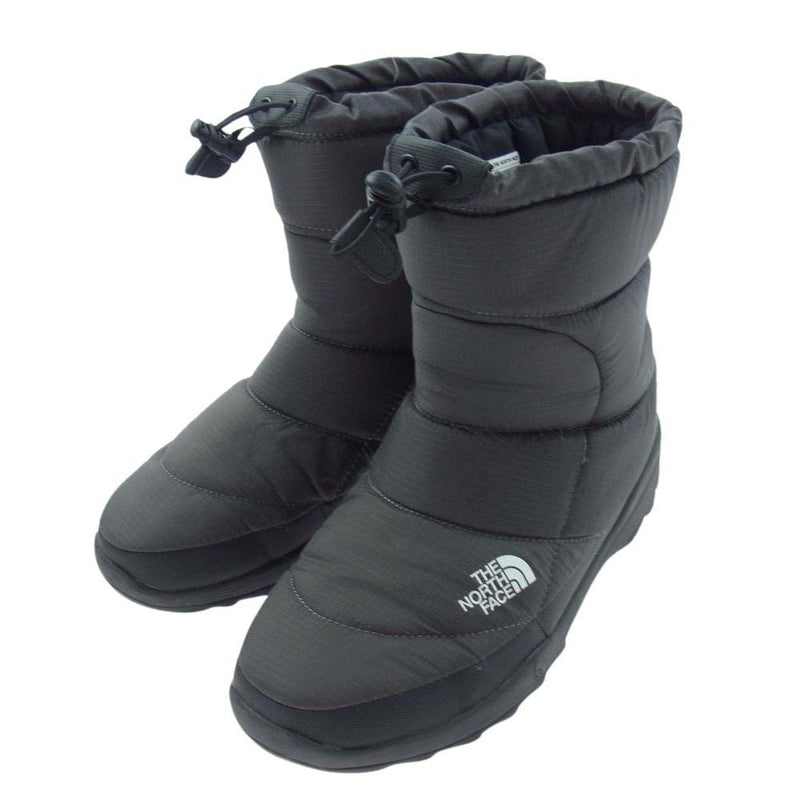 THE NORTH FACE ノースフェイス NF51585Z Nuptse Bootie ヌプシ ブーティー ブーツ グレー系 25cm【中古】