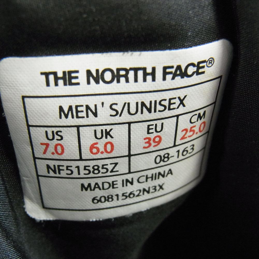 THE NORTH FACE ノースフェイス NF51585Z Nuptse Bootie ヌプシ ブーティー ブーツ グレー系 25cm【中古】