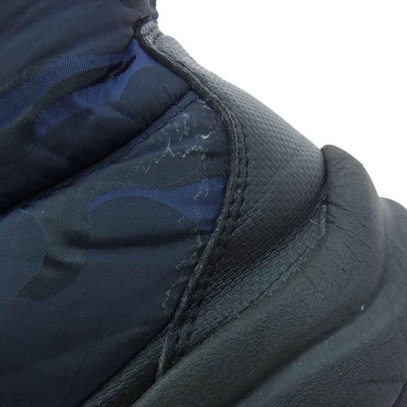 THE NORTH FACE ノースフェイス NF51583 Nuptse Bootie ヌプシ ブーティ カモフラ ブーツ ネイビー系 25cm【中古】