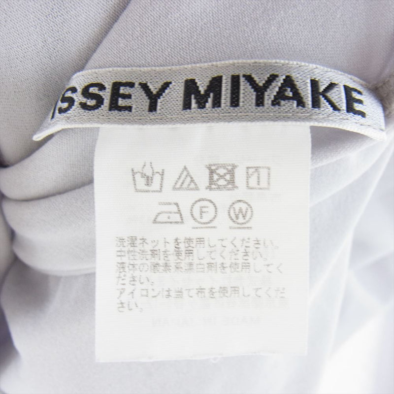 ISSEY MIYAKE イッセイミヤケ 24SS IM41JK741 OVER THE BODY TOP オーバーザボディトップ カットソー グレー系 2【中古】