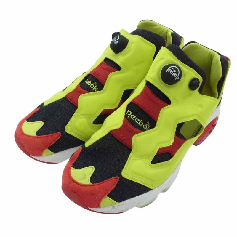 Reebok リーボック EF3014 INSTAPUMP FURY PROTOTYPE CITRON インスタポンプフューリー プロトタイプ シトロン スニーカー イエロー系 29.5cm【中古】