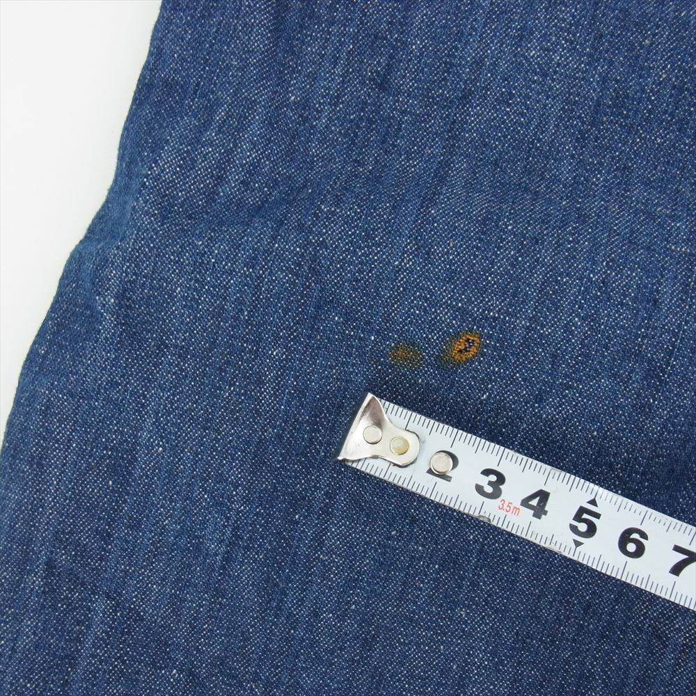 ヴィンテージ unknown ブランド不明 50s 60s UNION MADE釦 デニム オーバーオール 4【中古】