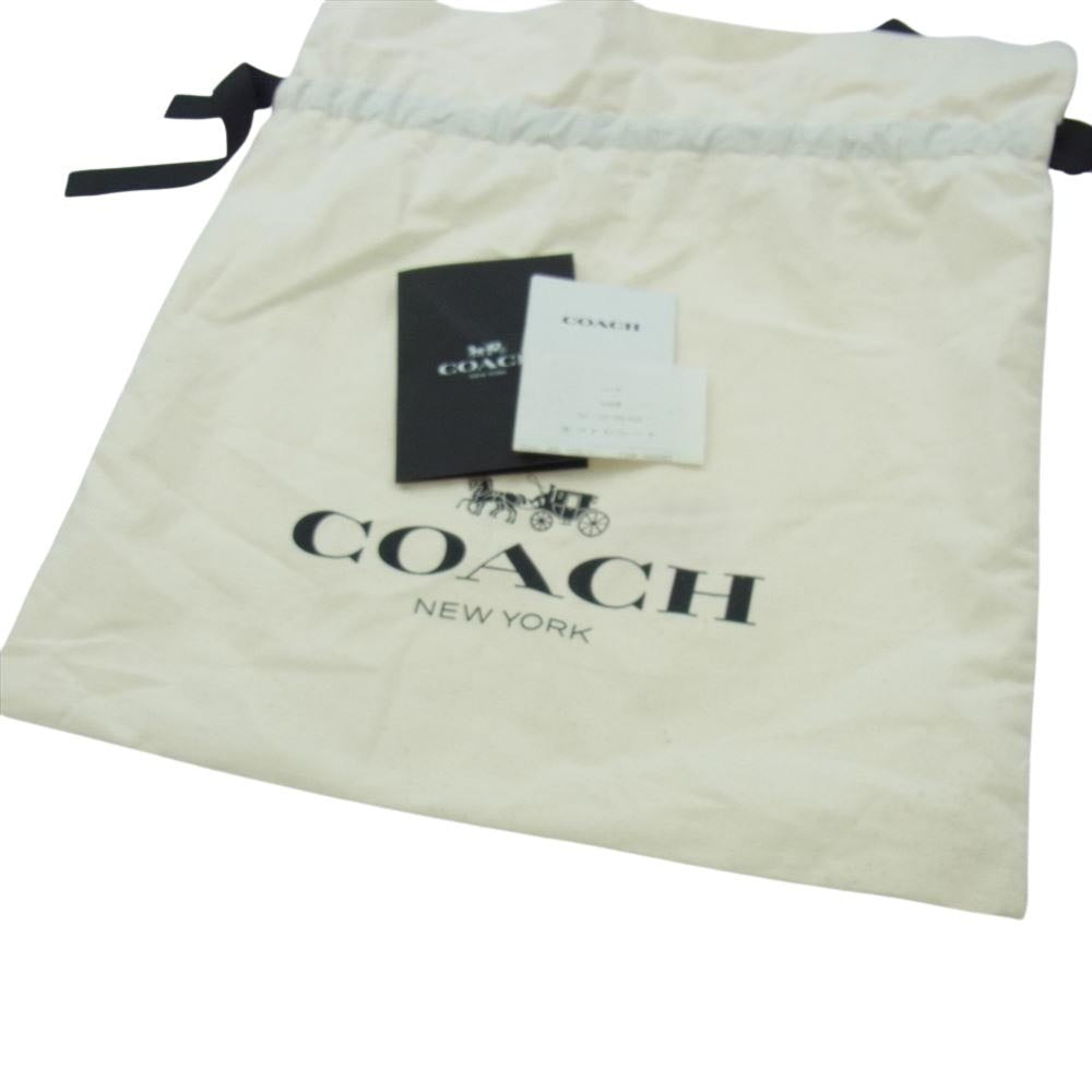 COACH コーチ F2157-C5688 クリオ 23 2WAY スエード ショルダーバッグ ハンドバッグ ブルー系【中古】