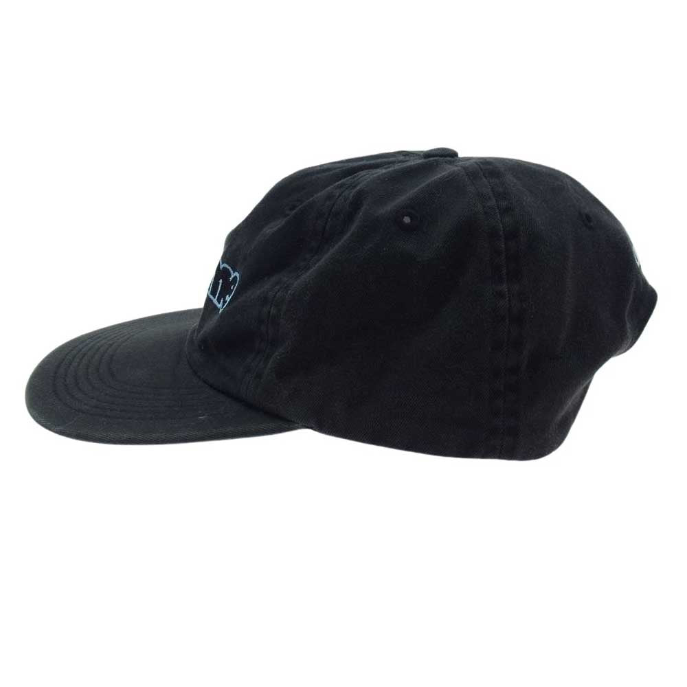 Supreme シュプリーム 18AW Connect Logo 6-Panel Cap コネクトロゴ 6パネル キャップ ブラック系【中古】