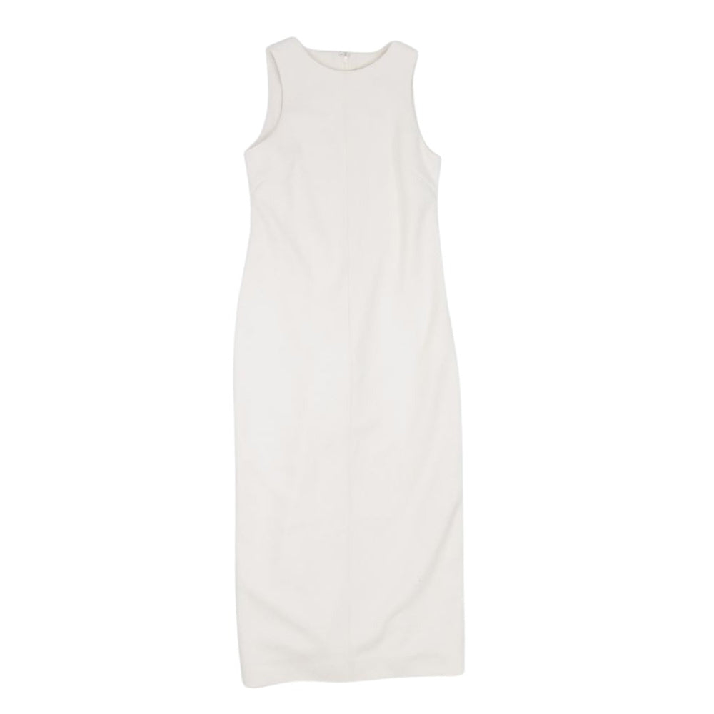トゥデイフル 12110323 Pencil Pile Dress ペンシル パイル ドレス ノースリーブ ワンピース オフホワイト系 36【中古】