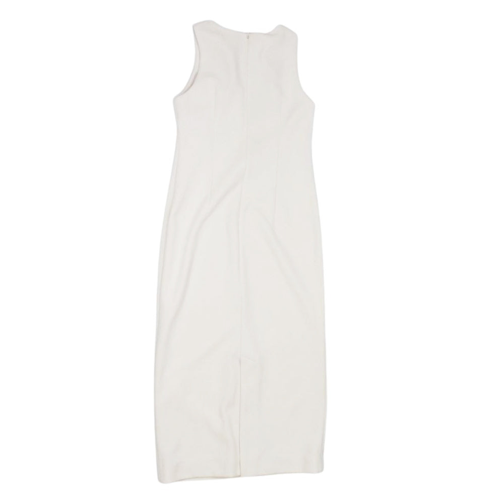 トゥデイフル 12110323 Pencil Pile Dress ペンシル パイル ドレス ノースリーブ ワンピース オフホワイト系 36【中古】