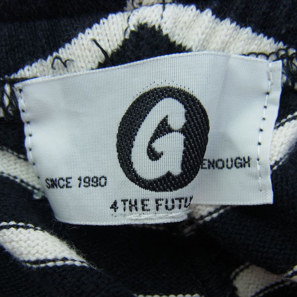 GOODENOUGH グッドイナフ GE-146004 クラッシックロゴ 裾 刺繍 ボーダー スウエット ショーツ M【中古】