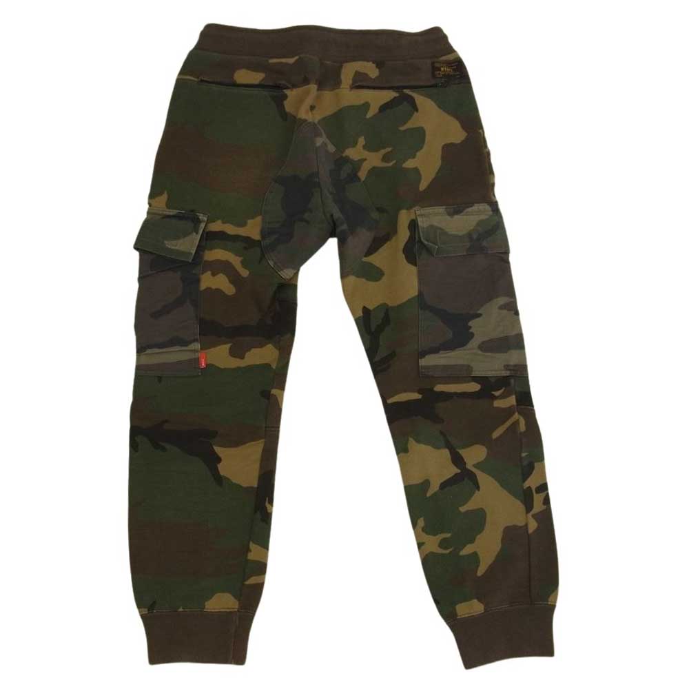 WTAPS ダブルタップス 16AW 162ATDT-CSM15 TROUSERS.COPO.CAMO カモ柄 スウェット パンツ マルチカラー系 LARGE【中古】