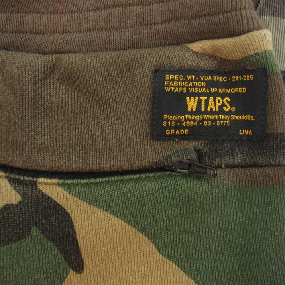 WTAPS ダブルタップス 16AW 162ATDT-CSM15 TROUSERS.COPO.CAMO カモ柄 スウェット パンツ マルチカラー系 LARGE【中古】