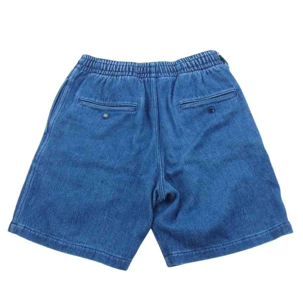 DESCENDANT ディセンダント SHORE SHORTS BEACH SHORTS CACHALOT 刺繍 カシャロ デニム ビーチ ショーツ ショートパンツ 2【中古】