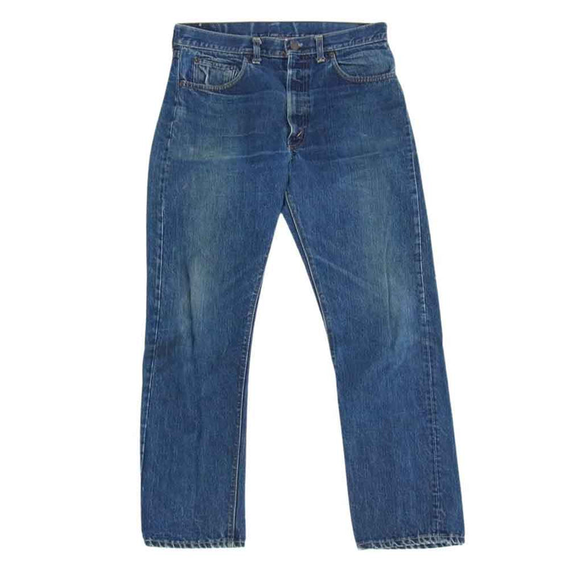 Levi's リーバイス ヴィンテージ オリジナル 70s 505 66前期 42TALON バックポケットシングル 赤タブ欠損 デニムパンツ インディゴブルー系【中古】