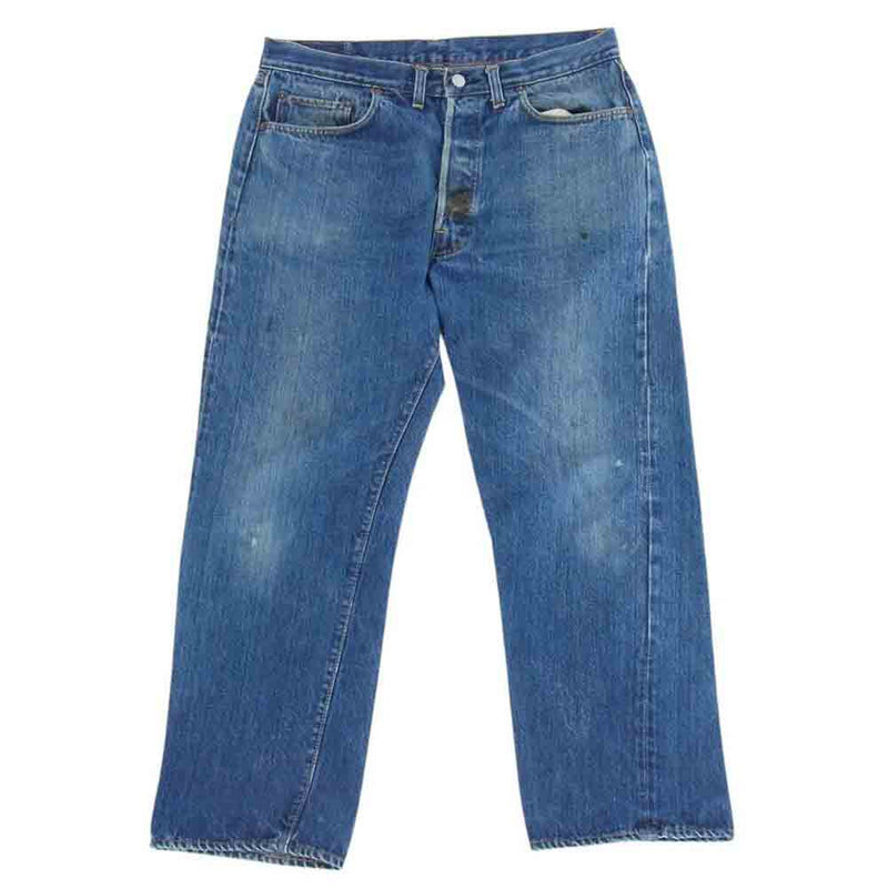 Levi's リーバイス ヴィンテージ オリジナル 70s 501 66前期 赤タブ欠損 スレキスタンプ デニムパンツ インディゴブルー系【中古】