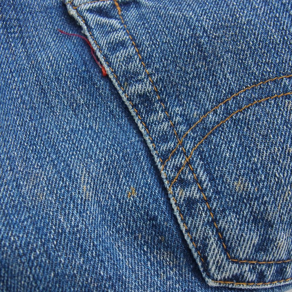 Levi's リーバイス ヴィンテージ オリジナル 70s 501 66前期 赤タブ欠損 スレキスタンプ デニムパンツ インディゴブルー系【中古】