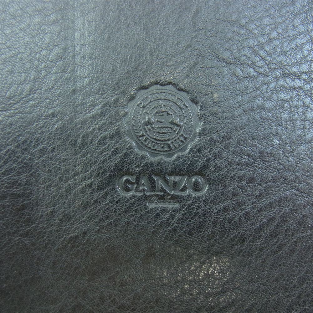 GANZO ガンゾ GUD ジーユーディー ダイアリー レザー 手帳カバー ブラック系【中古】