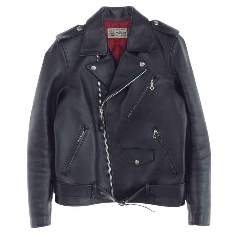 WACKO MARIA ワコマリア レザー ダブル ライダース ジャケット