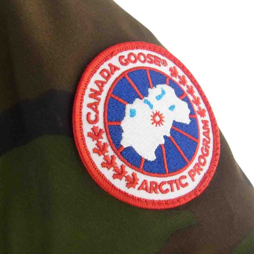 CANADA GOOSE カナダグース 4550M 国内正規(株)サザビーリーグ MAITLAND PARKA CAMO メイトランドパーカー カモ柄 ダウン ジャケット M【美品】【中古】