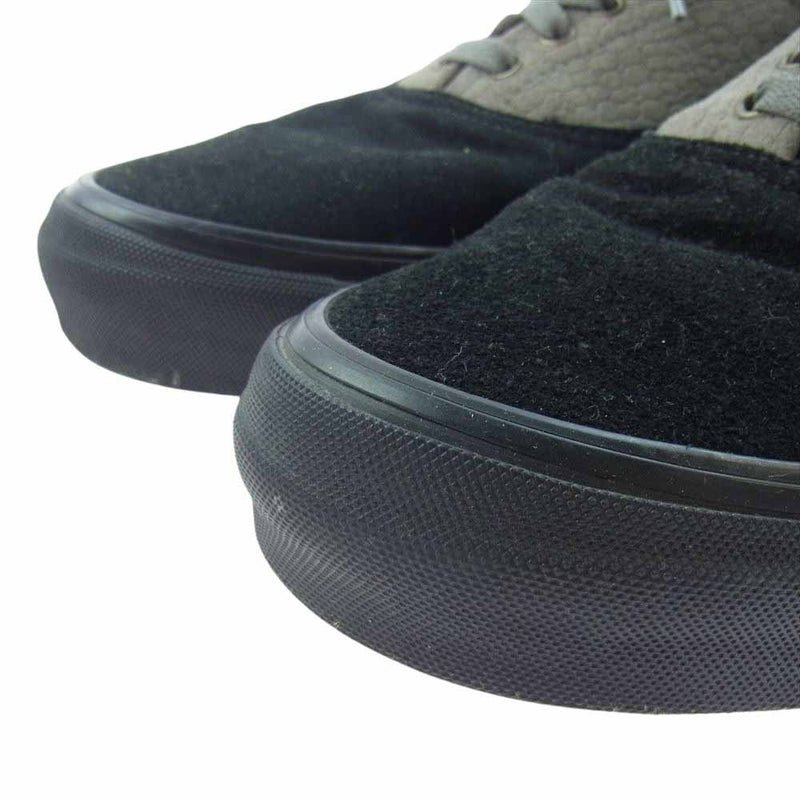 WTAPS ダブルタップス × VANS VAULT バンズ ヴォルト OG ERA LX エラ ローカット スニーカー ブラック系 グレー系 31cm【中古】