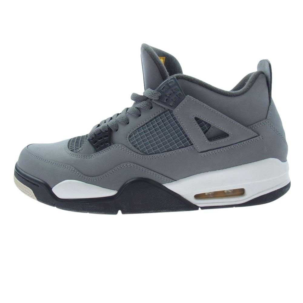 NIKE ナイキ 308497-007 Air Jordan 4 AJ4 Cool Grey エアジョーダン4 クール グレー スニーカー グレー系 30cm【中古】