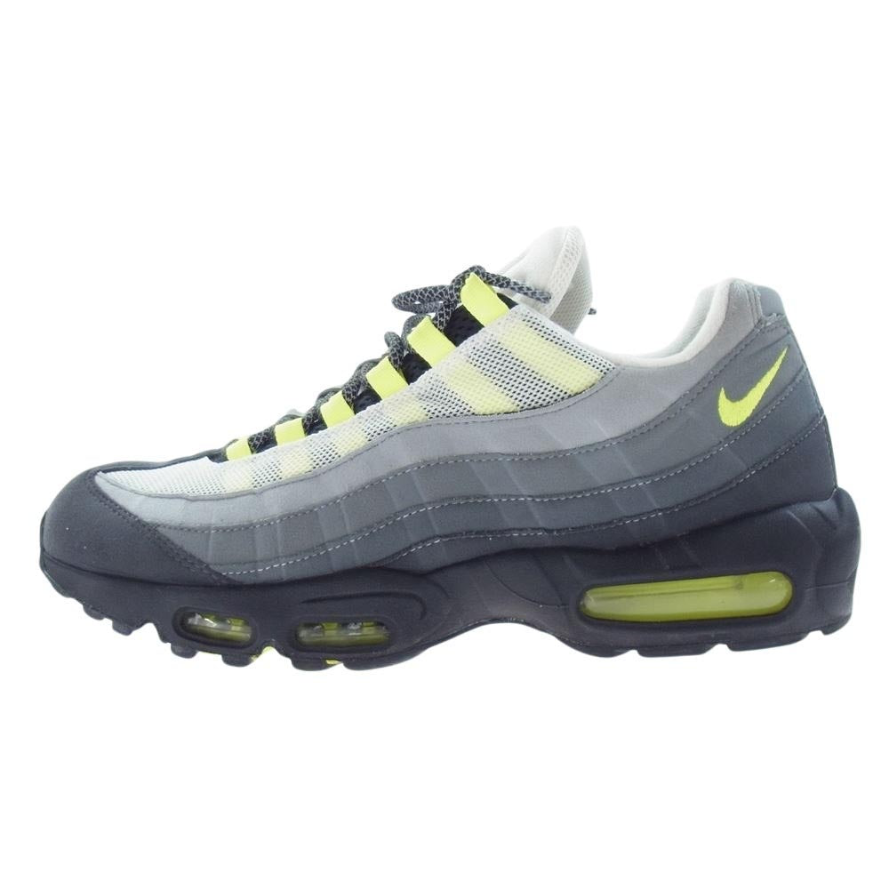 NIKE ナイキ CT1689-001 Air Max 95 OG Neon Yellow (2020)  エアマックス 95 OG ネオンイエロー イエローグラデ スニーカー グレー系 30cm【中古】