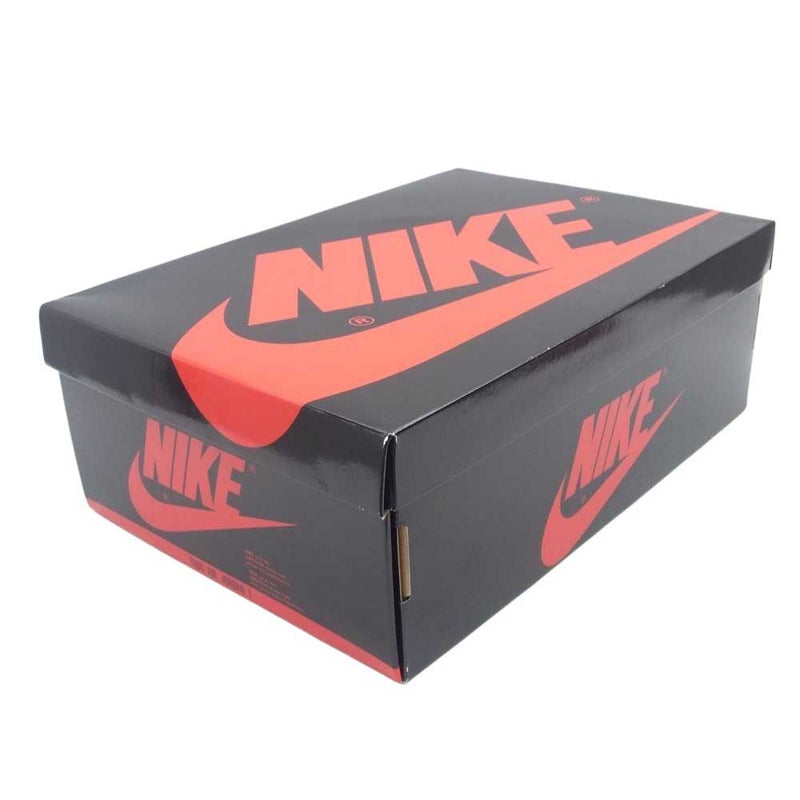 NIKE AIR JORDAN ナイキ ジョーダン 555088-063 AIR JORDAN 1 RETRO HIGH OG PATENT BRED エアジョーダン レトロ ハイ オージー パテント ブレッド ハイカット スニーカー ブラック系 レッド系 27cm【中古】