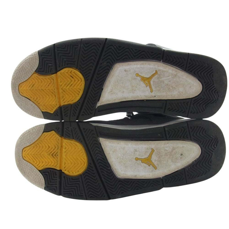 NIKE AIR JORDAN ナイキ ジョーダン 308497-007 AIR JORDAN 4 RETRO COOL GREY エアジョーダン レトロ クール グレー ハイカット スニーカー グレー系 27cm【中古】