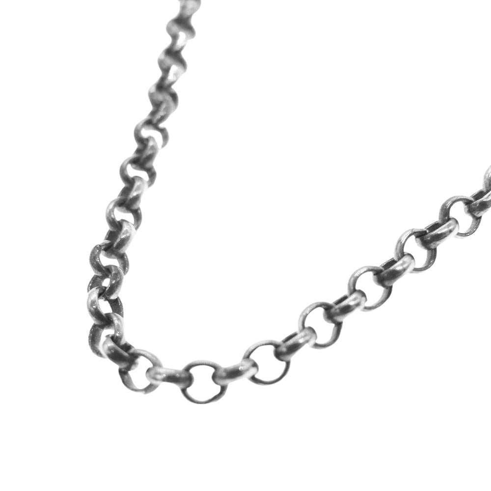 CHROME HEARTS クロムハーツ（原本無） 18inch NECKCHAIN 18インチ R18 ロールチェーン ネックレス シルバー系【中古】