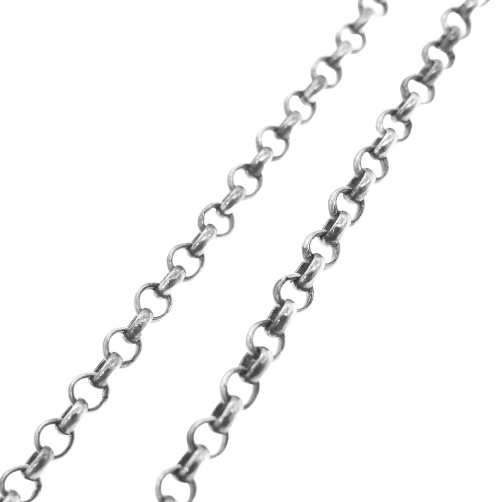 CHROME HEARTS クロムハーツ（原本無） 18inch NECKCHAIN 18インチ R18 ロールチェーン ネックレス シルバー系【中古】