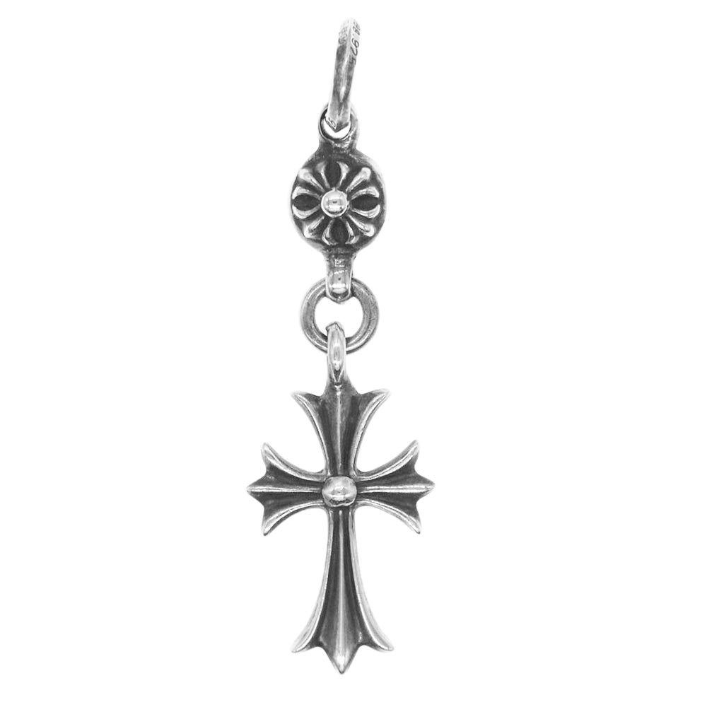 CHROME HEARTS クロムハーツ（原本無） 1B TNY CH CRS 1ボール タイニー CHクロス チャーム シルバー ネックレストップ シルバー系【中古】