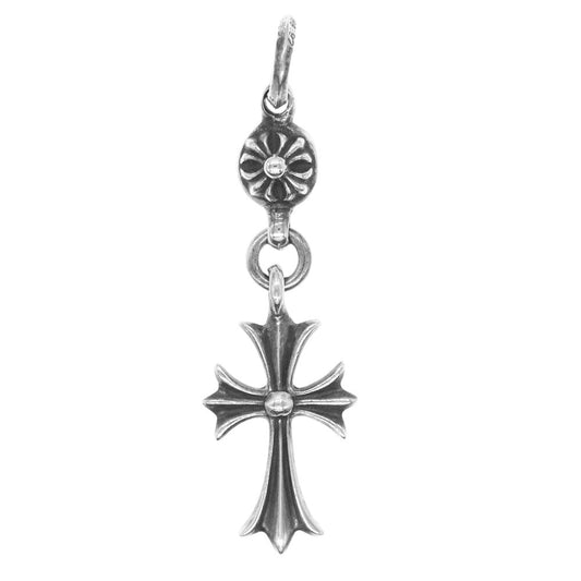 CHROME HEARTS クロムハーツ（原本無） 1B TNY CH CRS 1ボール タイニー CHクロス チャーム シルバー ネックレストップ シルバー系【中古】