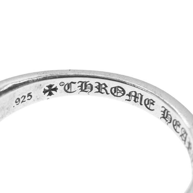 CHROME HEARTS クロムハーツ（原本無） BABY CLASSIC ベイビー クラシック フローラル クロス シルバー リング シルバー系 16.5号【中古】