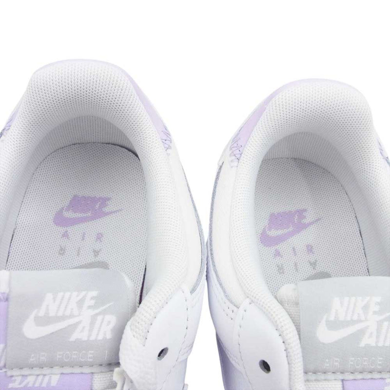 NIKE ナイキ FN6335-102 Womens Air Force 1 Shadow White Lilac Bloom Photon Dust ウィメンズ エアフォース1 シャドウ スニーカー ホワイト系 パープル系 24.5cm【新古品】【未使用】【中古】