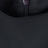 MAISON MARGIELA メゾンマルジェラ S51CT0815 S47439 国内正規品 １ライン ウール シフォン プリーツ スイッチング ワンピース 半袖 フレアシルエット ドレス ブラック系 ネイビー系 36号【中古】
