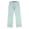 MAISON MARGIELA メゾンマルジェラ S51LA0149 S30561 国内正規品 4ライン ペンキ加工 ビアンケットデニム デニム パンツ インディゴブルー系 ホワイト系 36【中古】