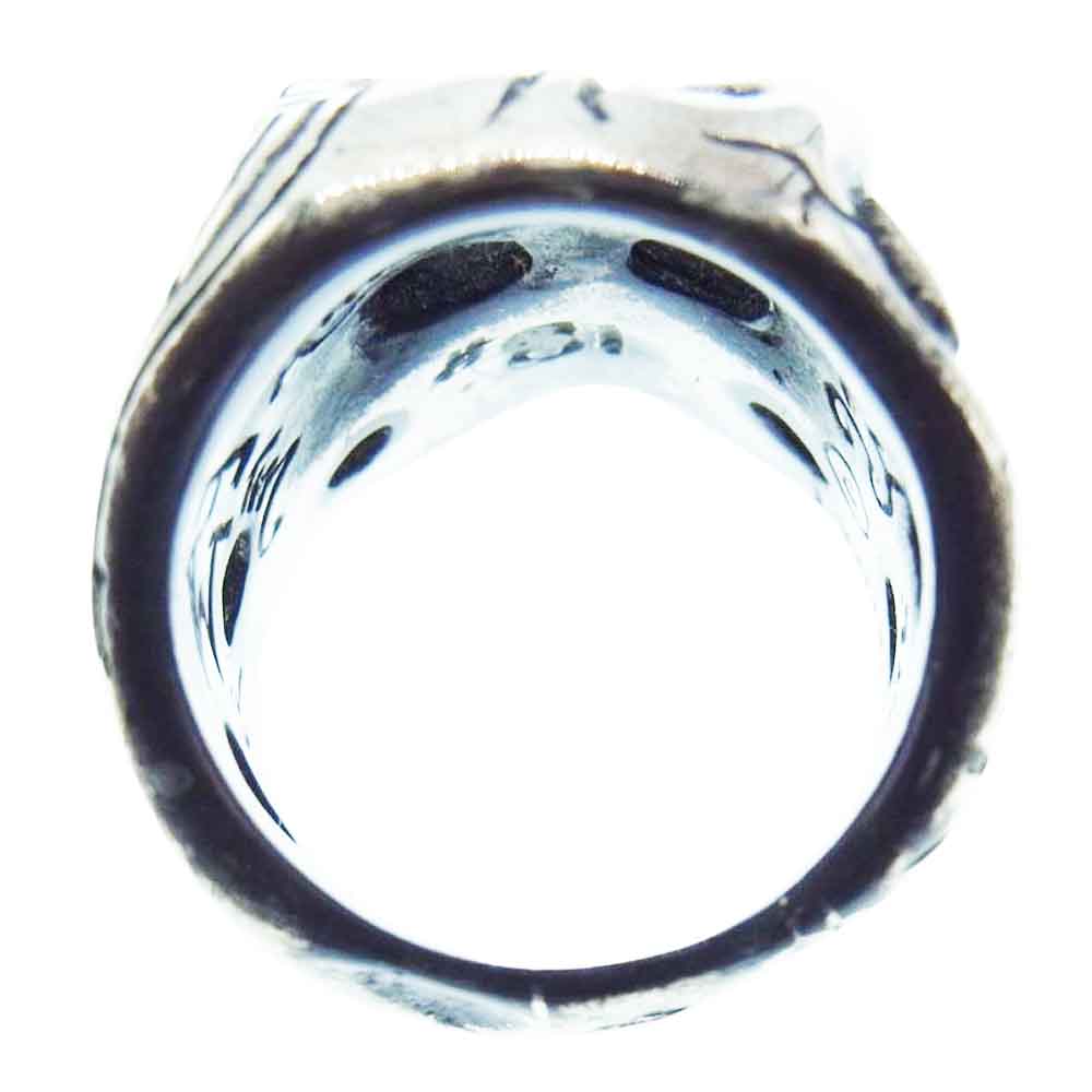 TRAVIS WALKER トラヴィスワーカー 10 Year Aniv LTD Edition 10周年 オリジナル スカル リング シルバー系 12.5号【中古】