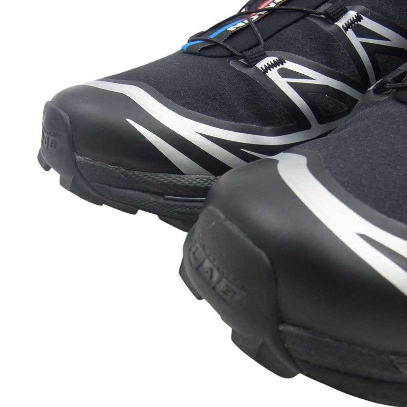 salomon サロモン 474506 XT-6 GTX GORE-TEX ゴアテックス スニーカー ローカット シューズ ブラック系【中古】