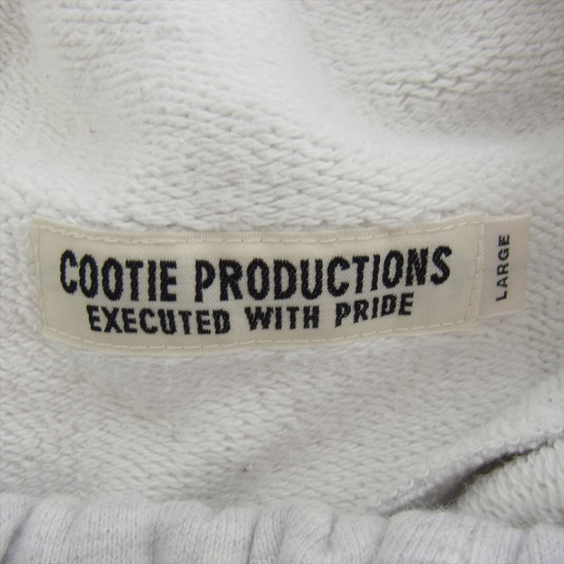 COOTIE クーティー Sweat Pants スウェット パンツ ホワイト系 LARGE【中古】