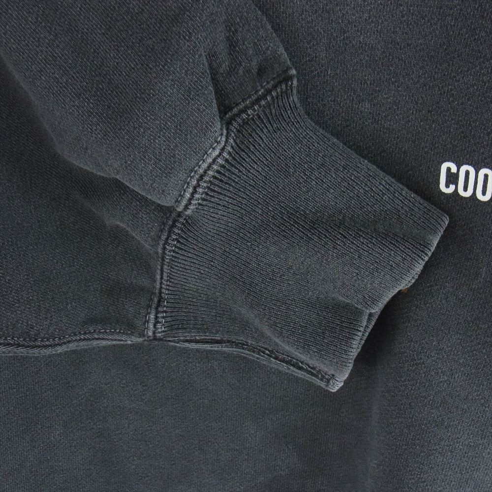 COOTIE クーティー 22AW CTE-22A307 Pigment Dyed Sweat Hoodie ピグメントダイスウェットフーディー スウェット パーカー グレー系 L【中古】