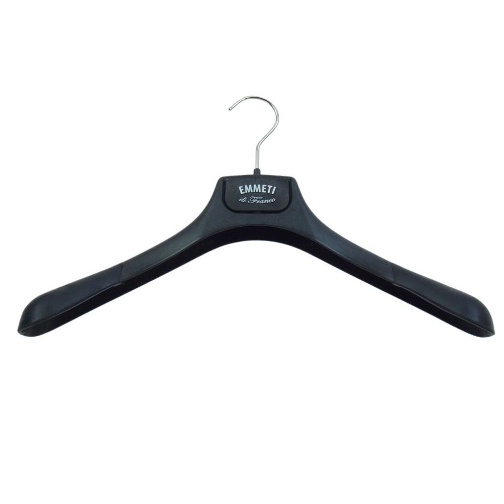 エンメティ 干場別注モデル JUSTIN ナッパレザー ダブルライダース ジャケット ブラック系 42【美品】【中古】