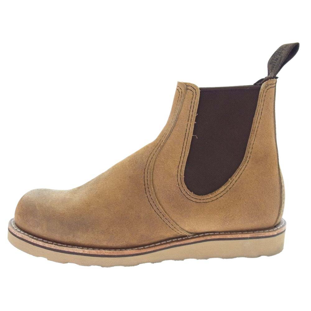 RED WING レッドウィング 3192 Classic Chelsea クラシック チェルシー ブーツ ライトブラウン系 25.5cm【中古】