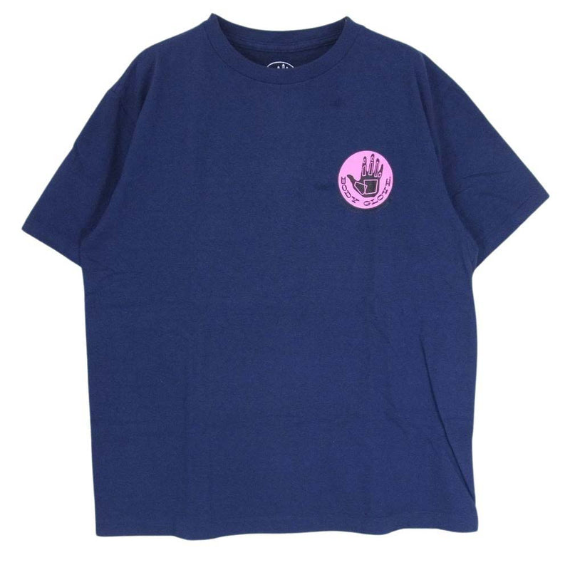 STANDARD CALIFORNIA スタンダードカリフォルニア × BODY GLOVE ボディー グローブ プリント  Tシャツ ネイビー系 M【中古】