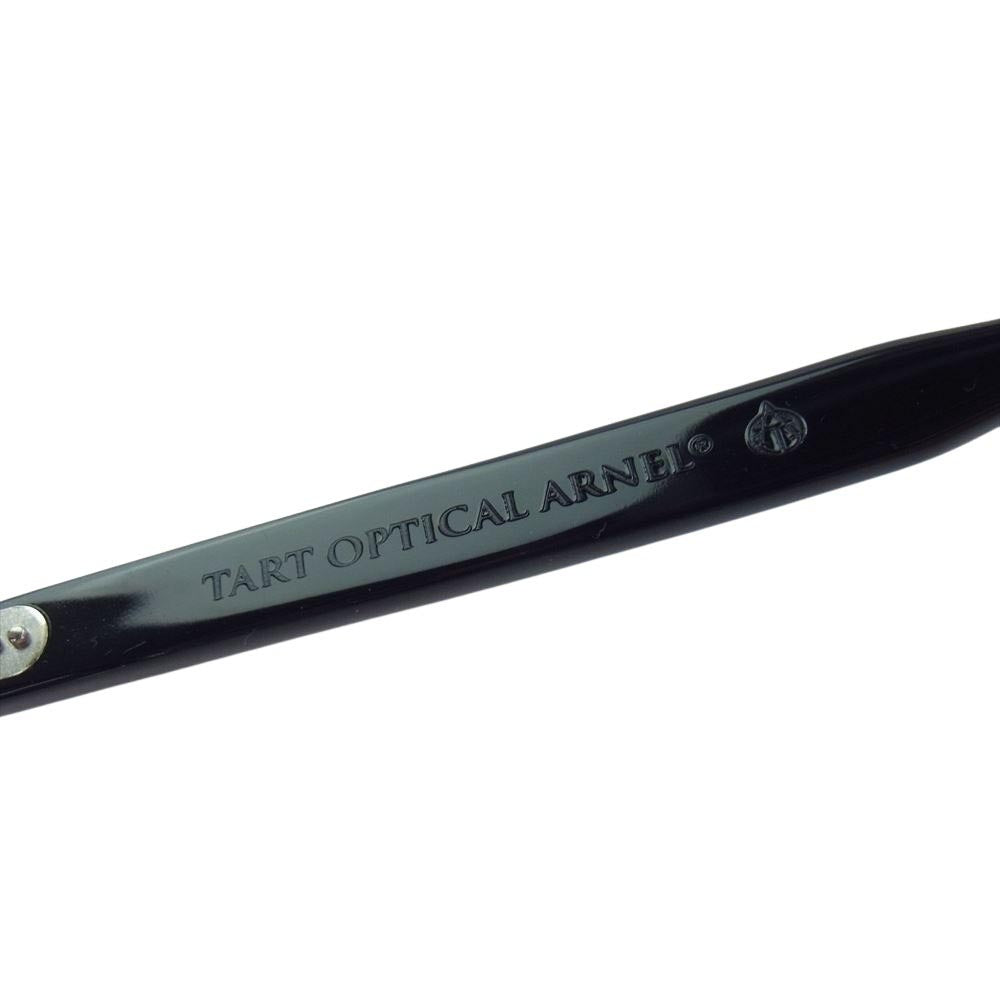 タート オプティカル アーネル JD-04 001 BLACK ウェリントン 眼鏡 メガネ ブラック系 44-24【極上美品】【中古】