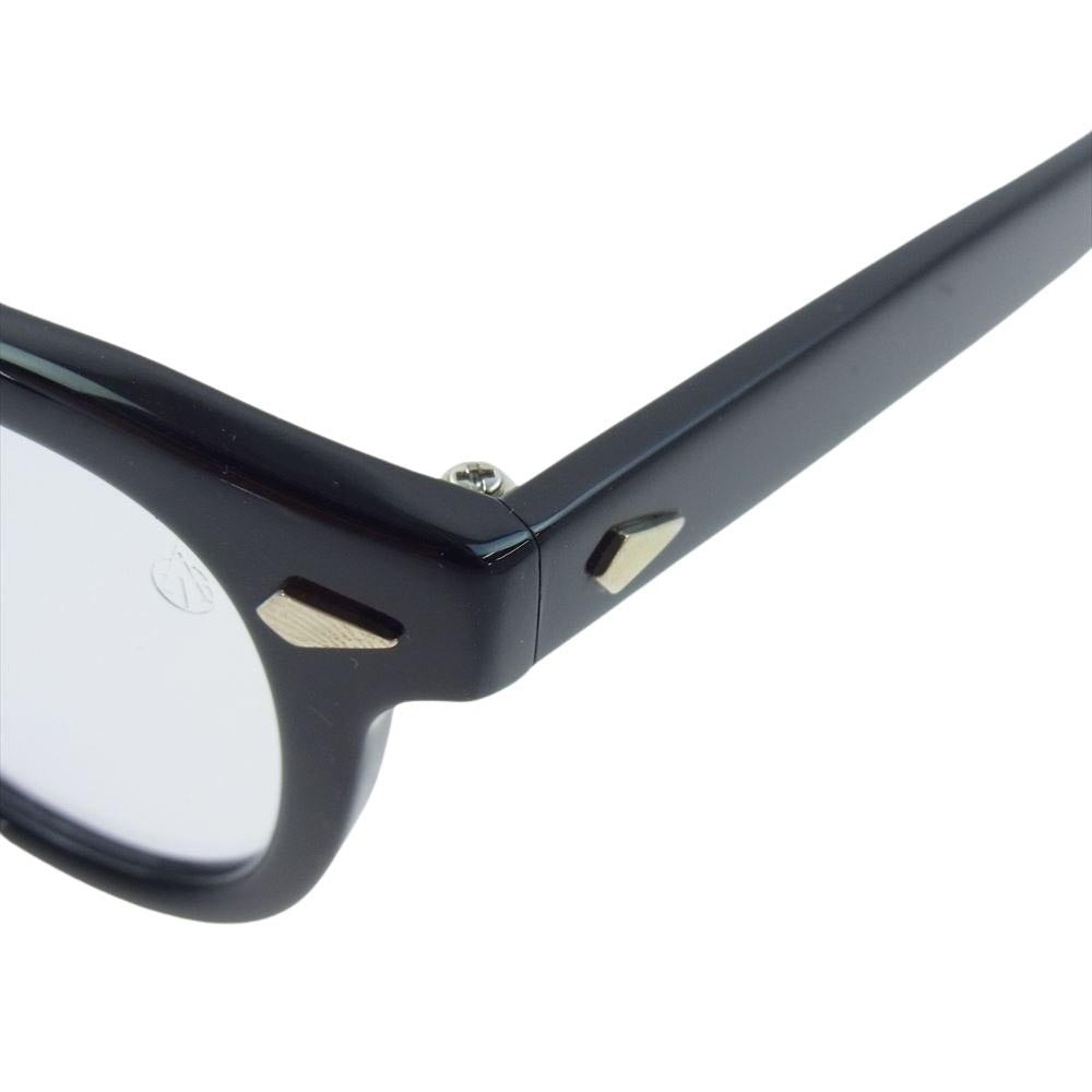 タート オプティカル アーネル JD-04 001 BLACK ウェリントン 眼鏡 メガネ ブラック系 44-24【極上美品】【中古】