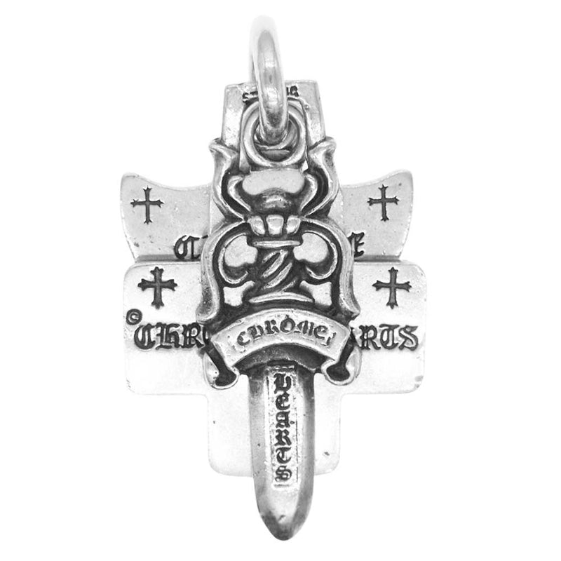 CHROME HEARTS クロムハーツ（原本無） 3 TRINKETS スリー トリンケッツ ペンダント トップ【中古】