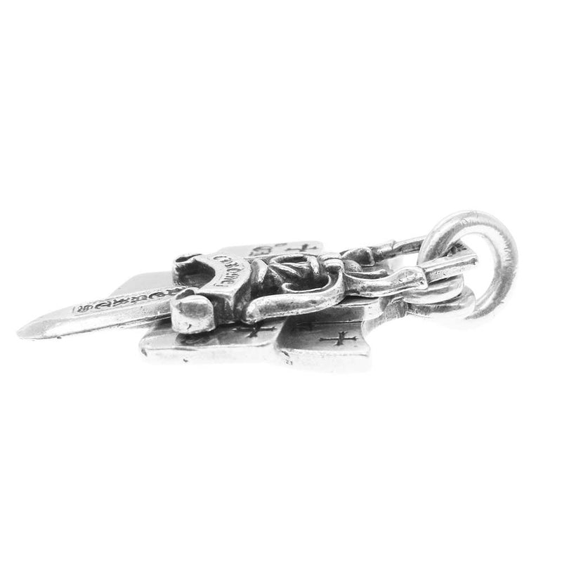 CHROME HEARTS クロムハーツ（原本無） 3 TRINKETS スリー トリンケッツ ペンダント トップ【中古】