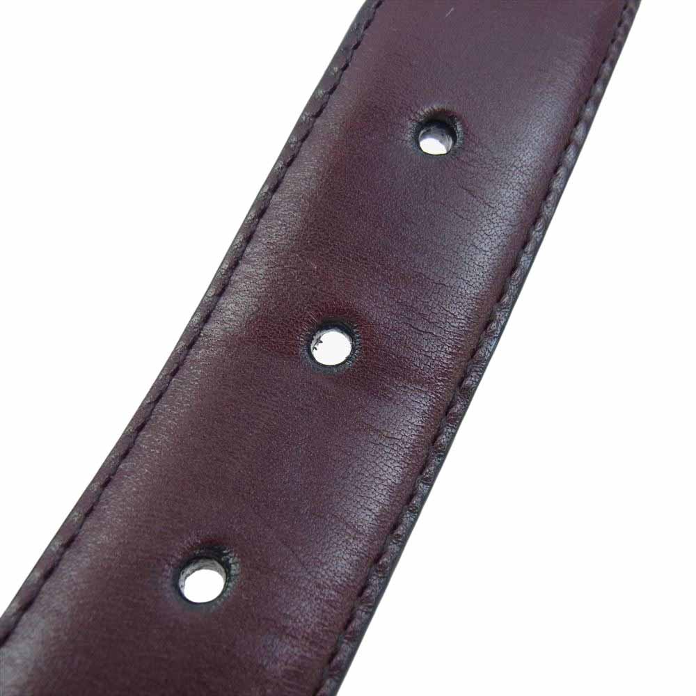 ブライトン USA製 ヴィンテージ レザー ベルト ブラウン系【中古】