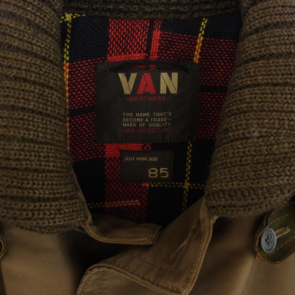 ヴァン SPANISH COAT スパニッシュ コート カーキ系 85【中古】
