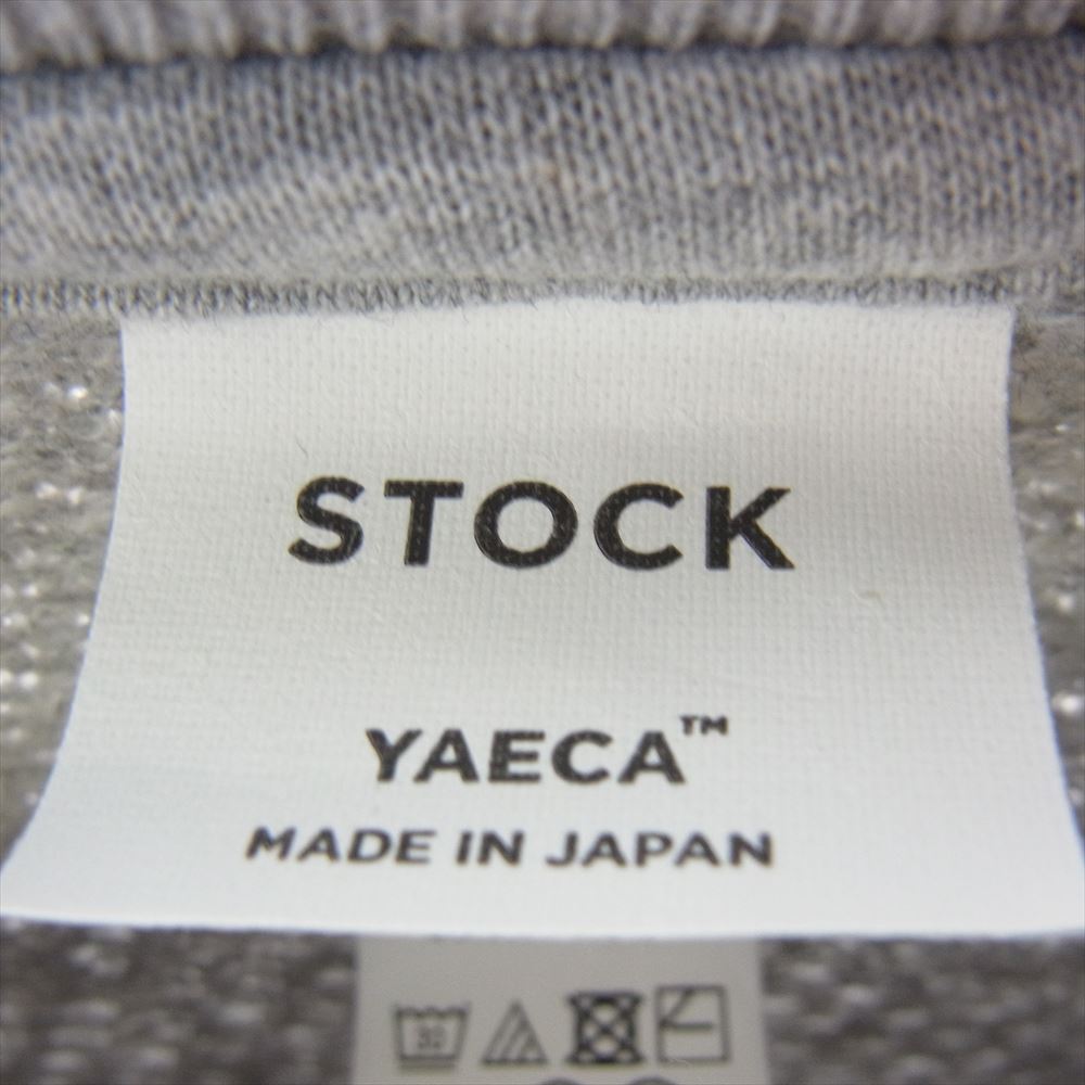 YAECA ヤエカ 34014 CREW NECK SWEAT クルーネック スウエット  グレー系 M【極上美品】【中古】
