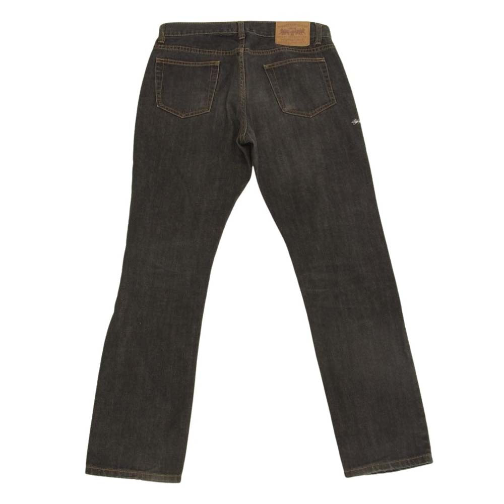 STUSSY ステューシー ROUGH&RUGGED DENIM デニムパンツ  グレー系 30【中古】