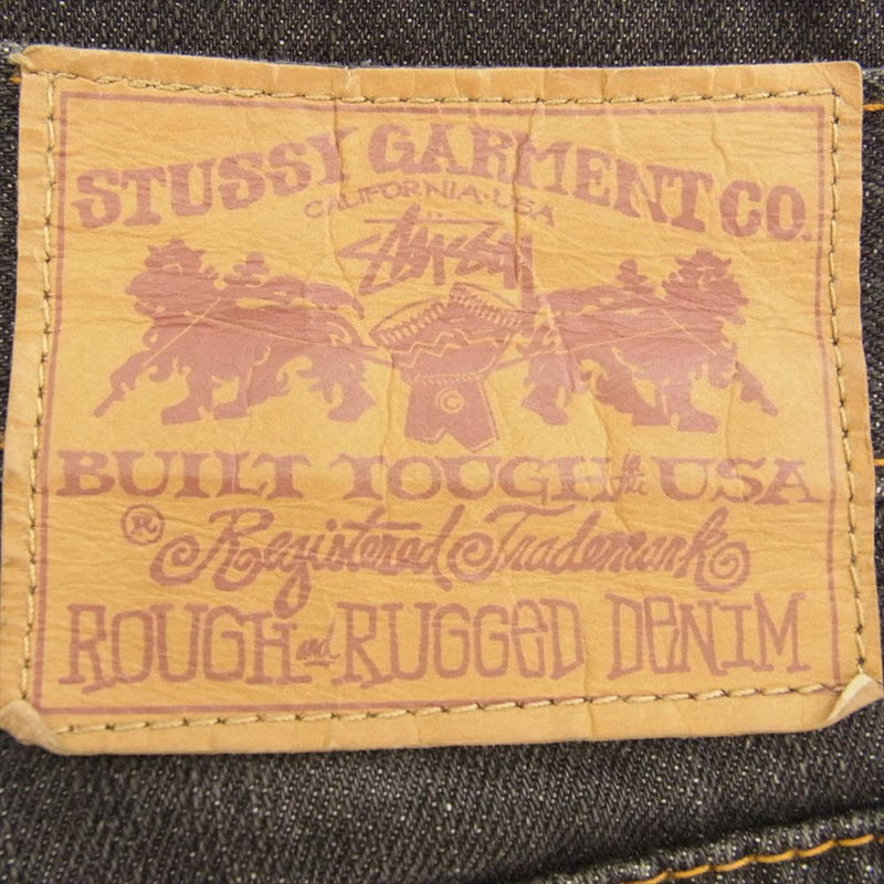 STUSSY ステューシー ROUGH&RUGGED DENIM デニムパンツ  グレー系 30【中古】